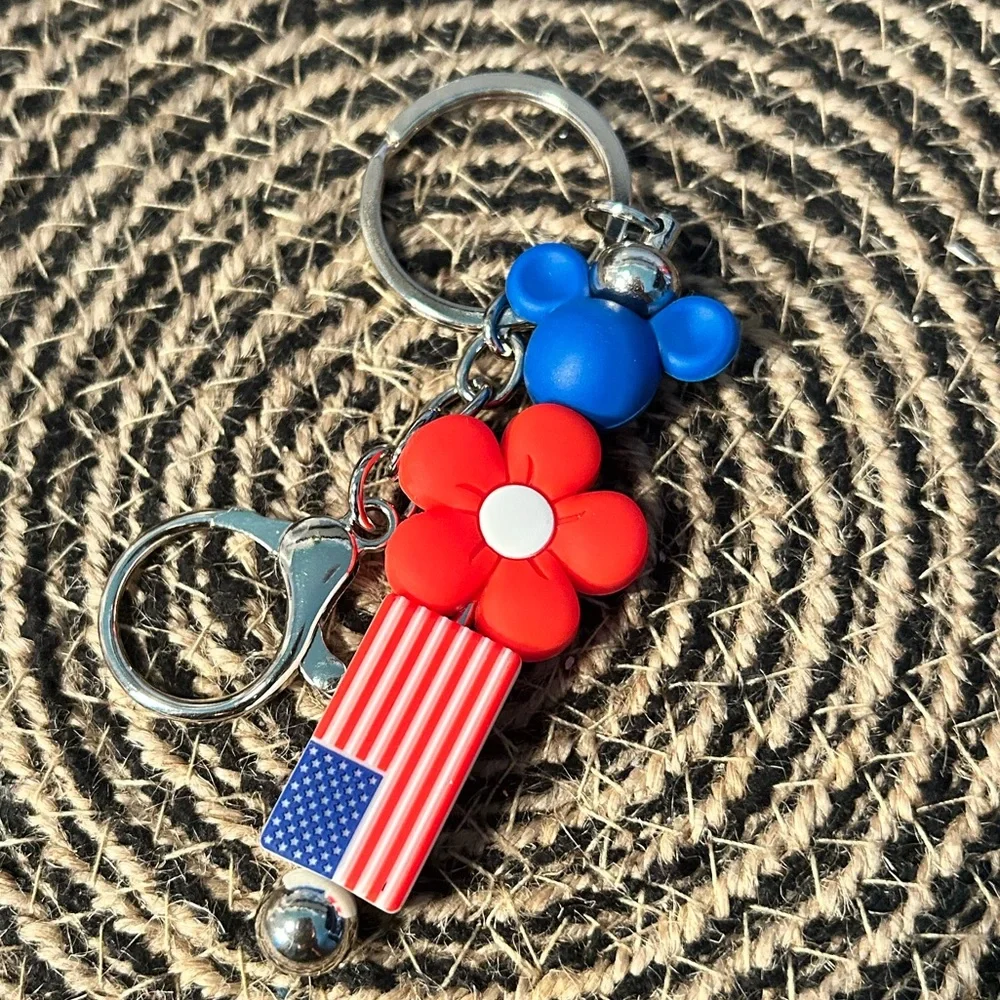 Patriotic Keychain